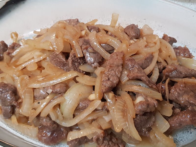 洋蔥牛肉絲