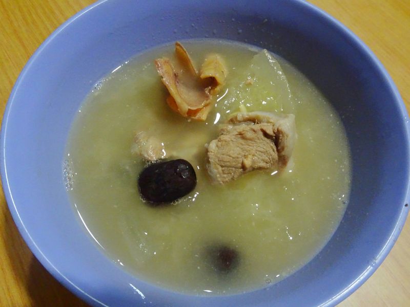 老黄瓜排骨汤