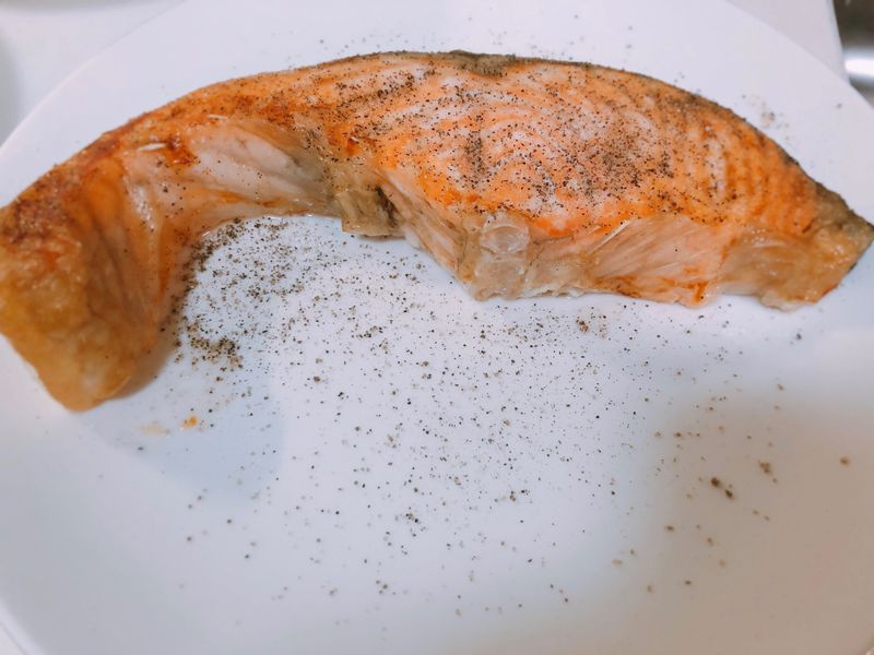 烤鮭魚