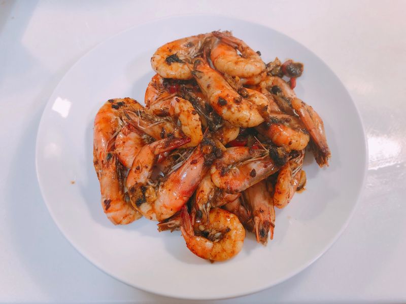 豆鼓蒜辣蝦