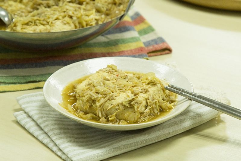 清蒸沙茶臭豆腐
