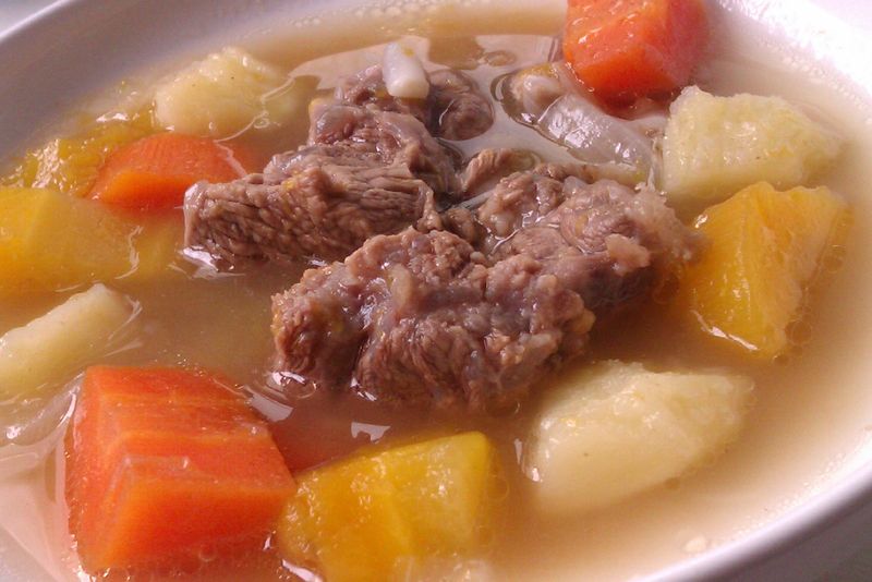 南瓜時蔬燉牛肉