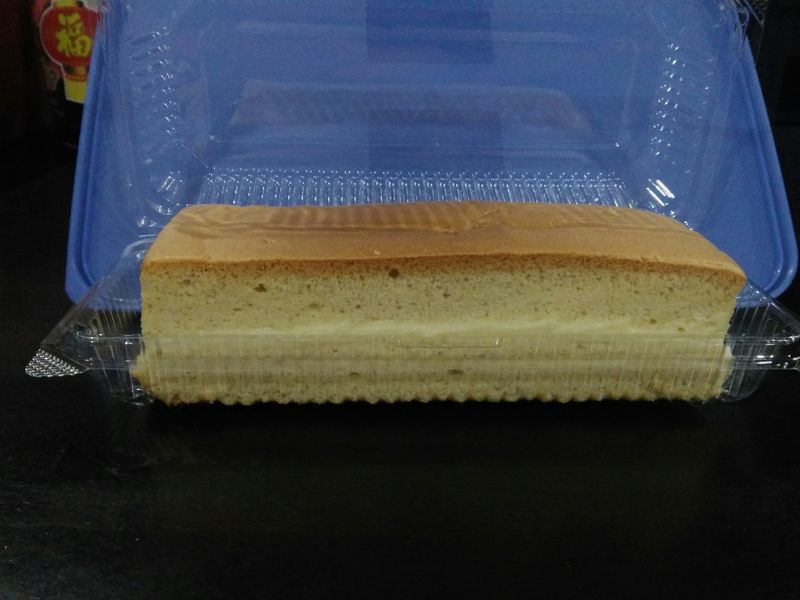 自制卡士达酱夹蛋糕