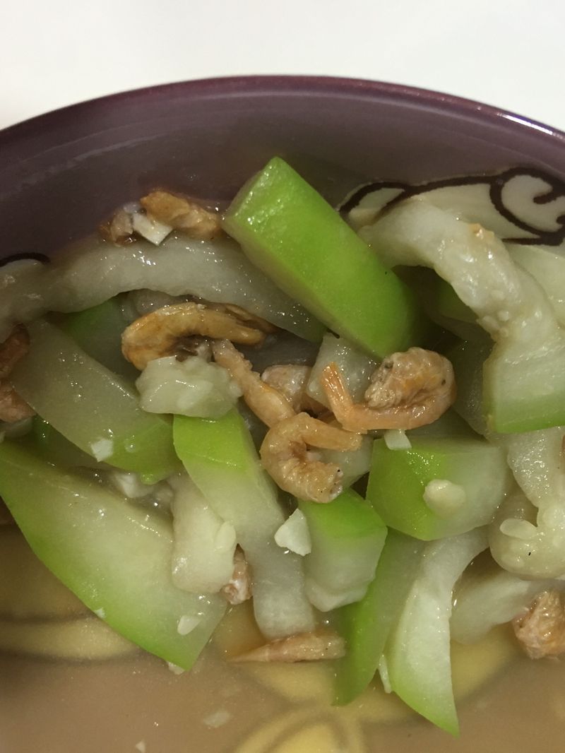 胡瓜炒蝦