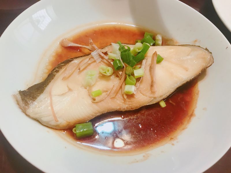 醬油清蒸鱈魚🐟