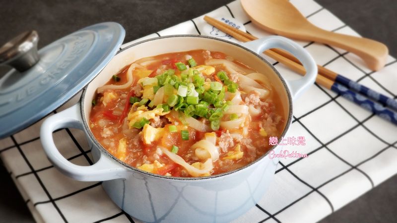 蕃茄肉醬蛋撈烏冬
