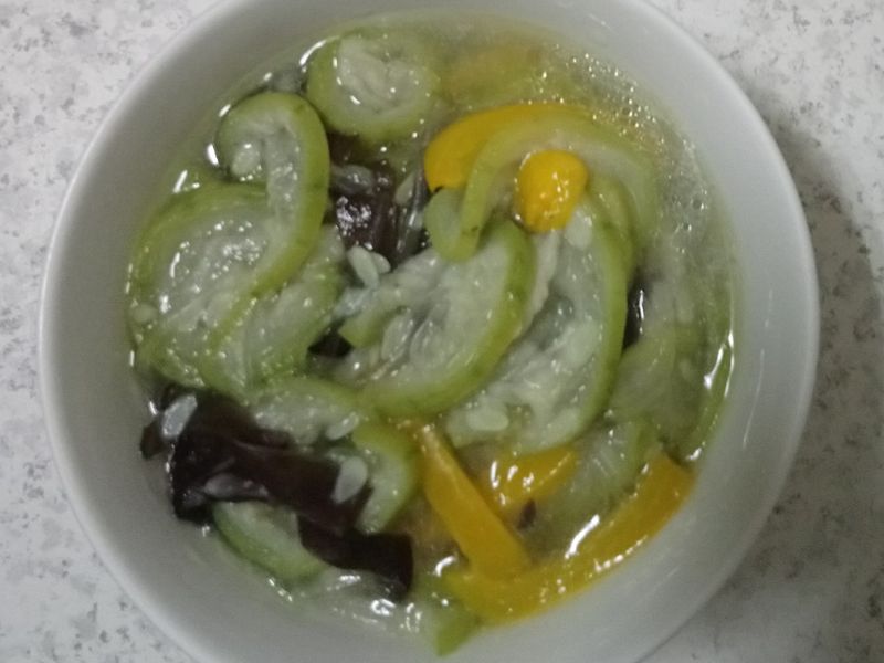 三色絲瓜