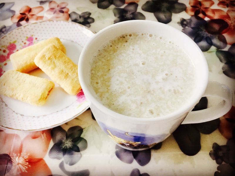 現打香蕉牛奶