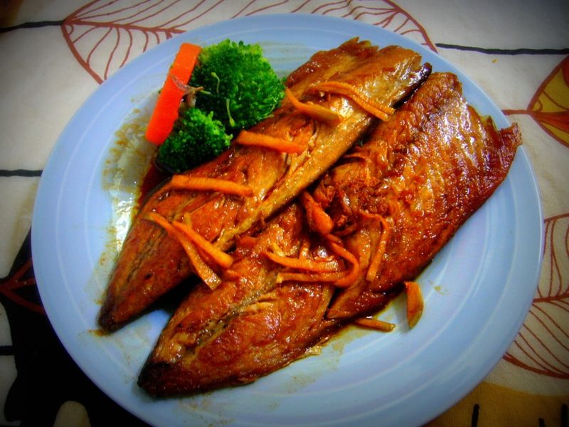 北汪酒醋醬香煎鯖魚