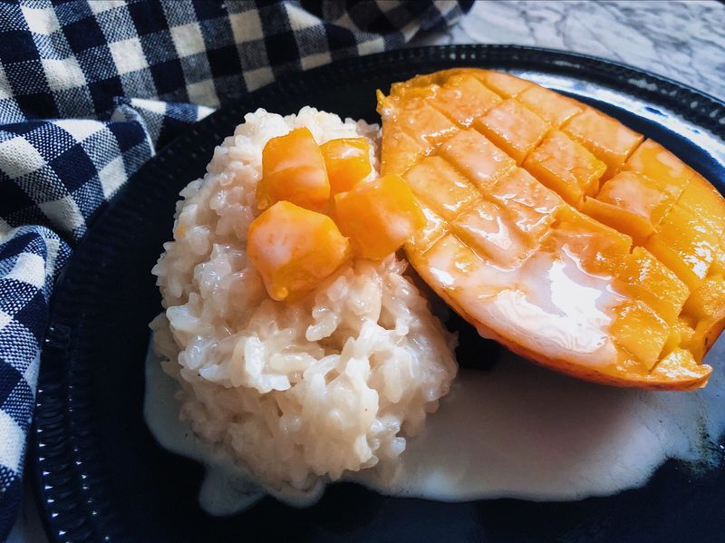 夏季獨享~泰式芒果糯米飯