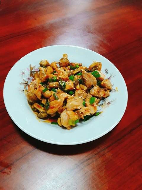 糖醋菇菇雞