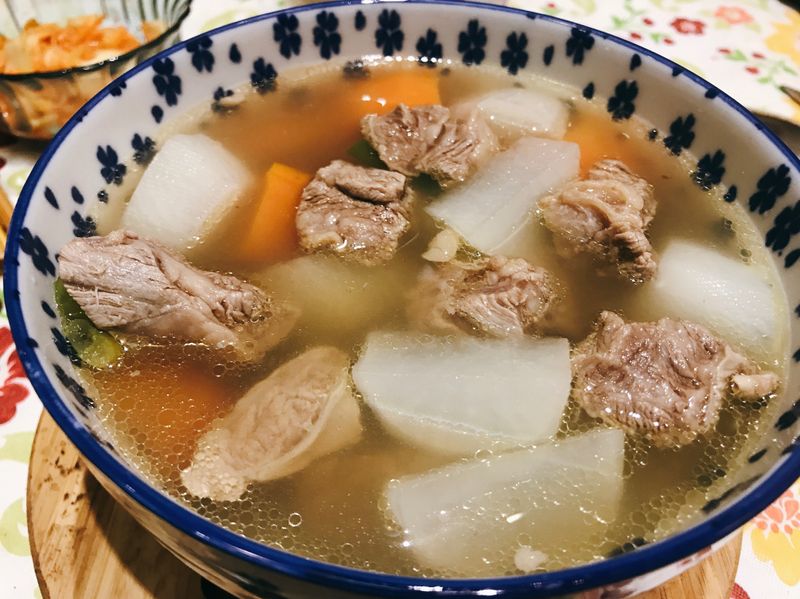 白蘿蔔牛腩湯