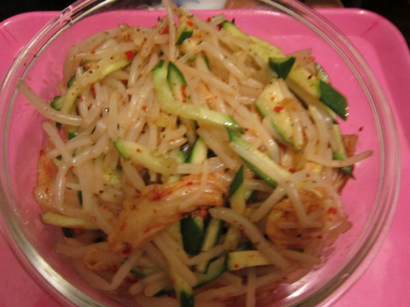 涼拌豆芽菜