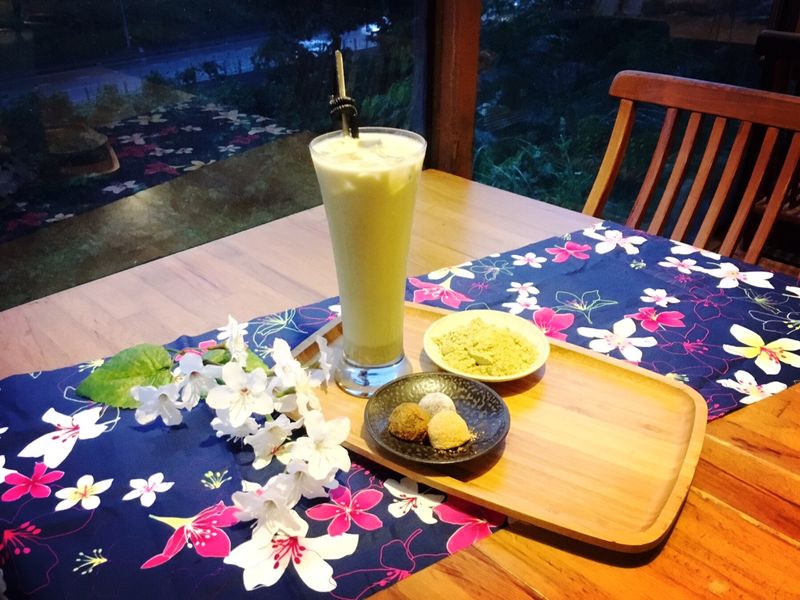 擂茶鮮乳(冰)
