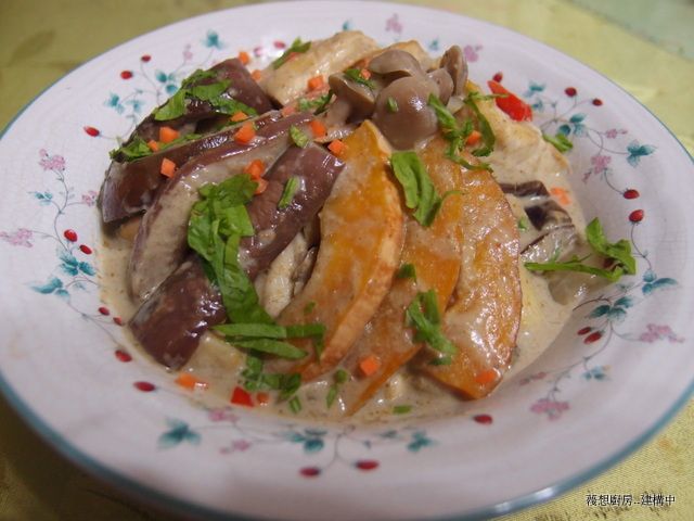 蔬食綠咖哩