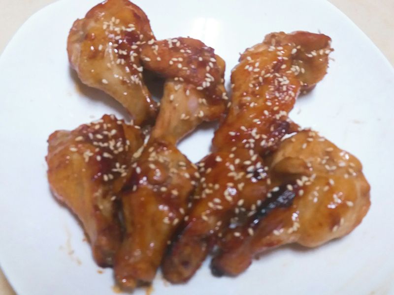 蜜汁烤雞翅