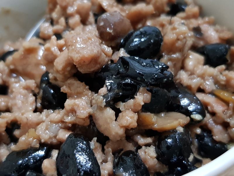 鹹香黑豆豬絞肉