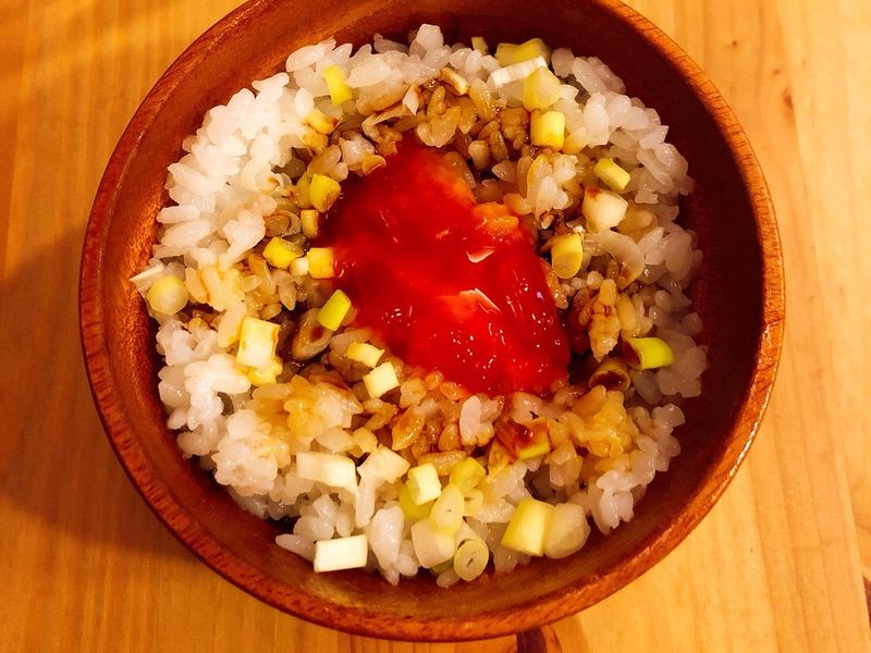 自製豬油拌飯(紅蔥頭、蒜頭版本)自釀蛋黃