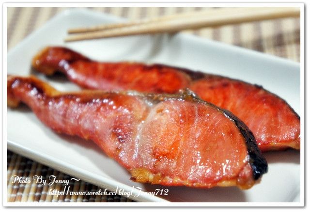 乾煎醬油鮭魚