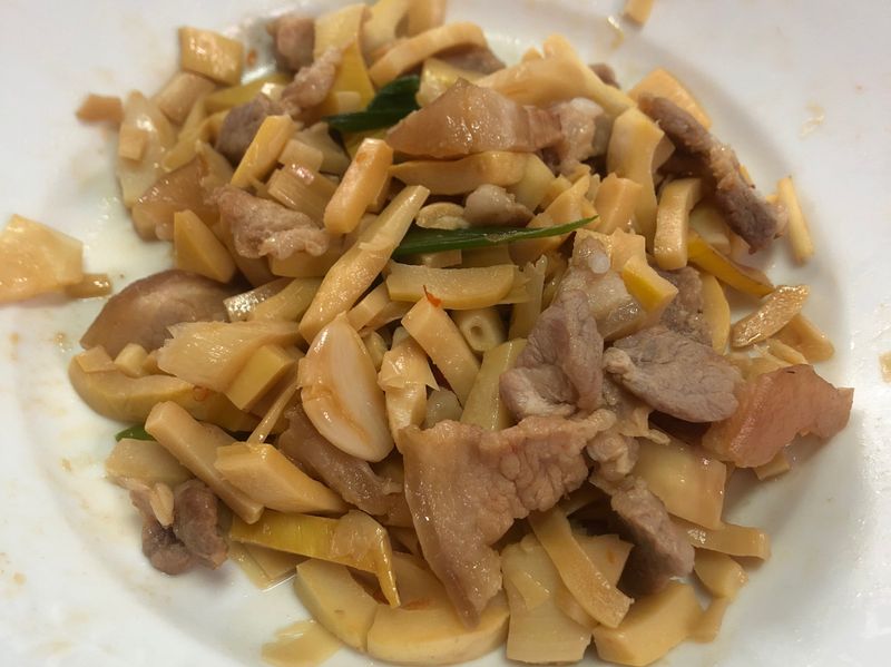 桂竹筍炒肉