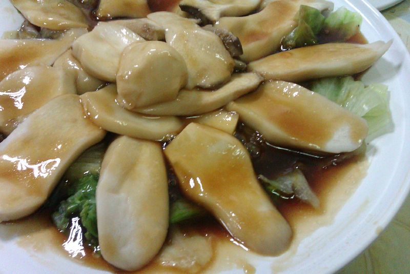 素蠔油杏鮑片
