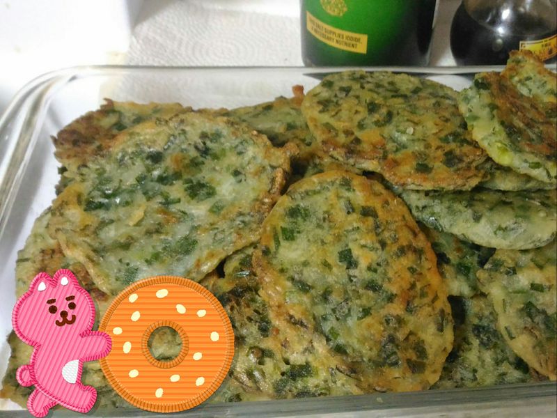 🚩超簡單的韭菜餅