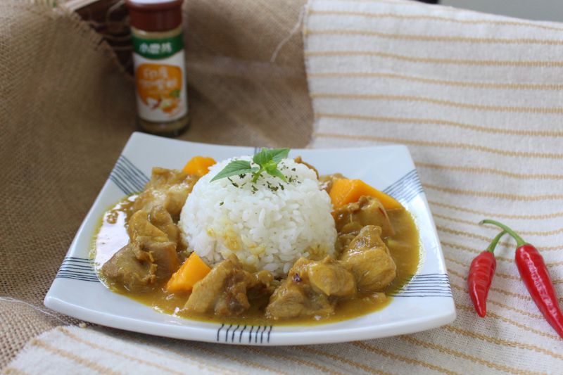 芒果雞肉咖哩