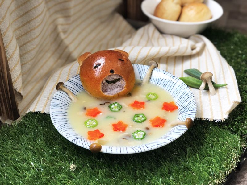 熊熊愛泡澡