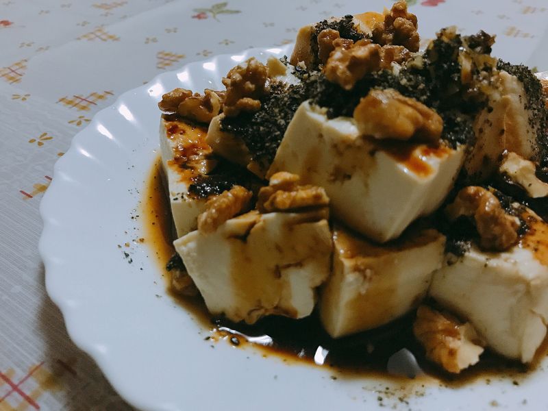 健康涼拌豆腐