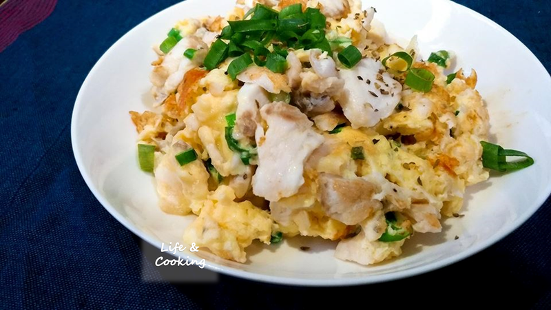 【家常菜】魚片炒蛋