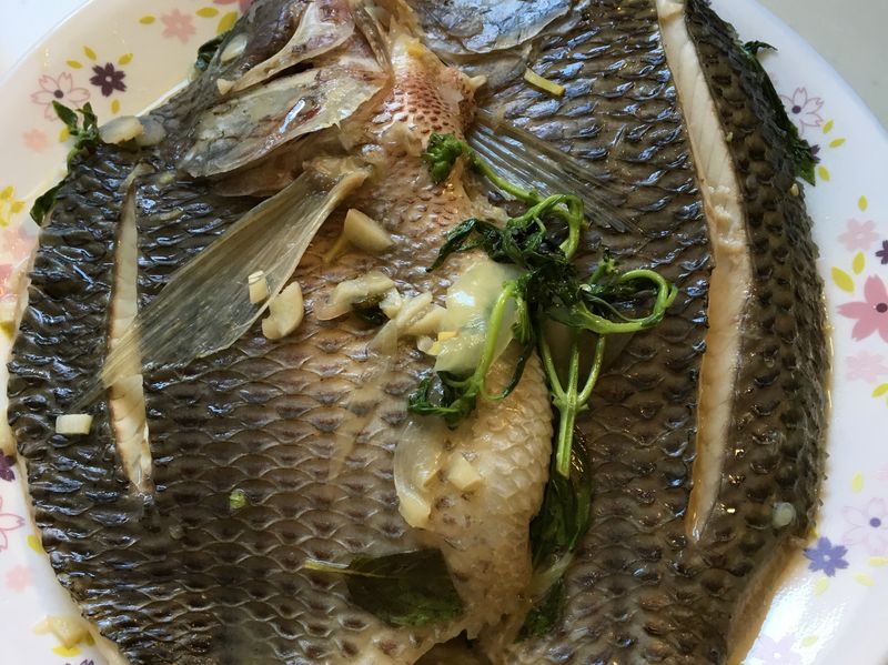 檸檬魚露煮魚