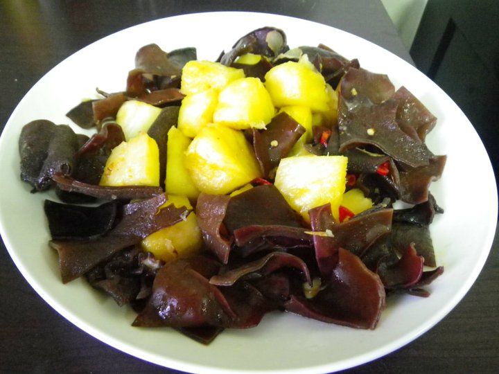 木須炒鳳梨