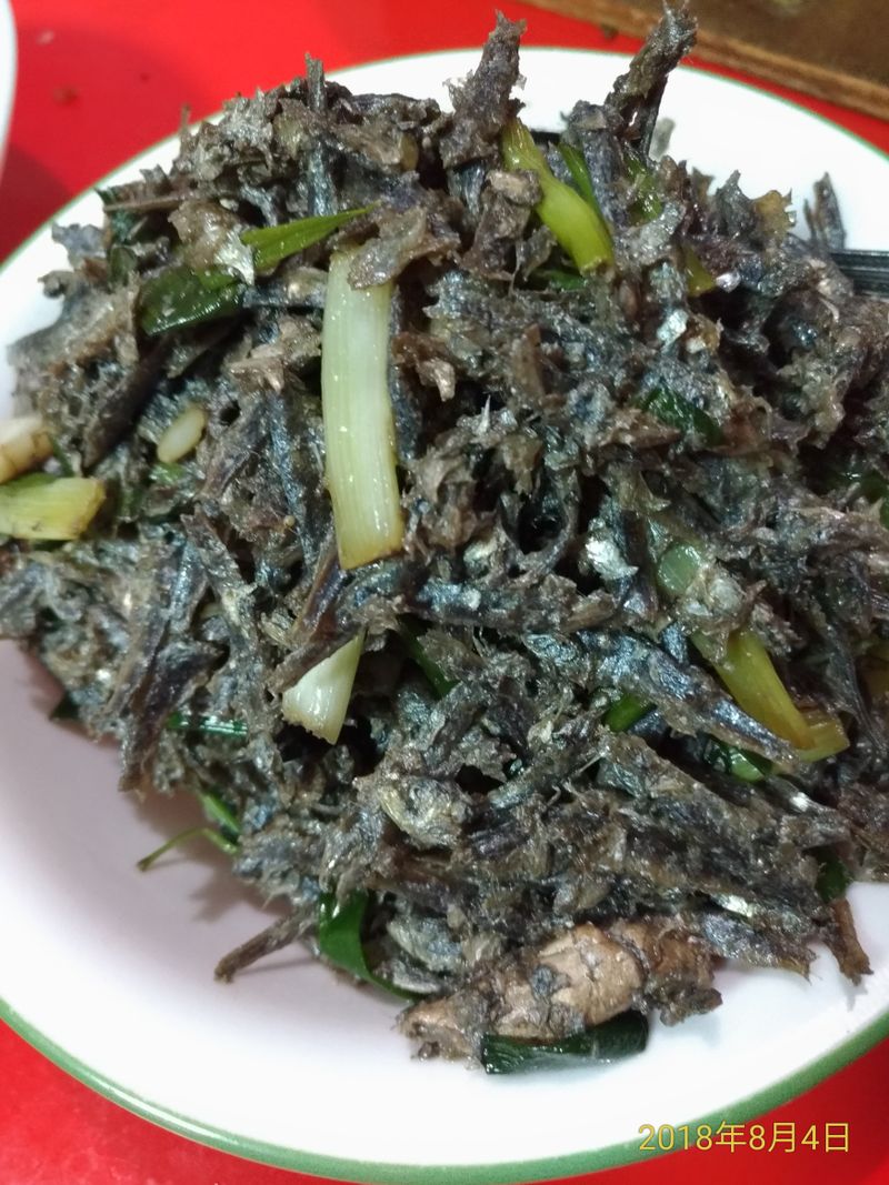 炒澎湖吻仔魚