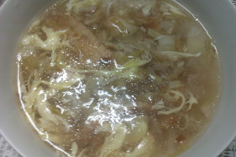 曇花肉羹湯