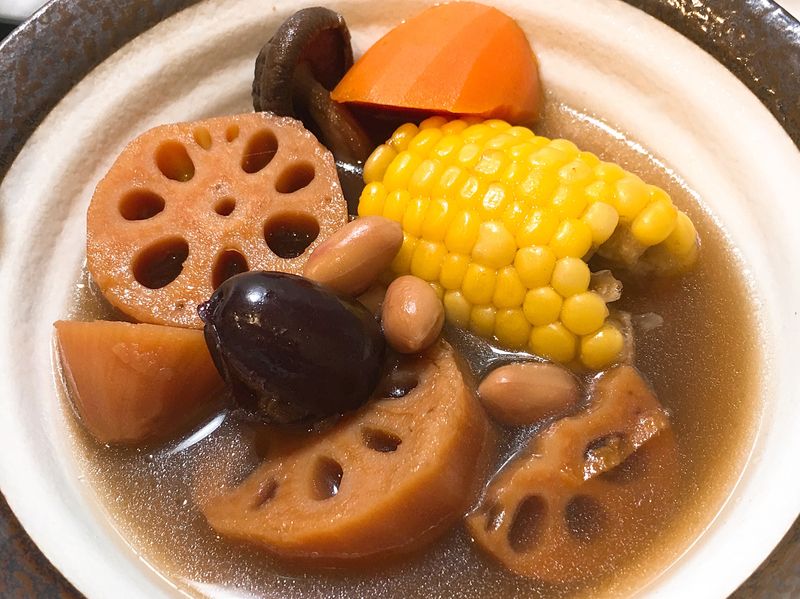 蓮藕湯～全素