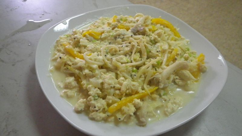 豆漿醬關廟麵