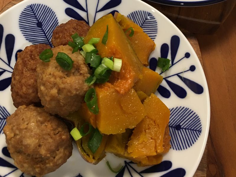 南瓜獅子頭/鑄鐵鍋料理
