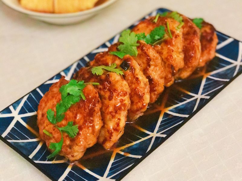 照燒雞肉餅