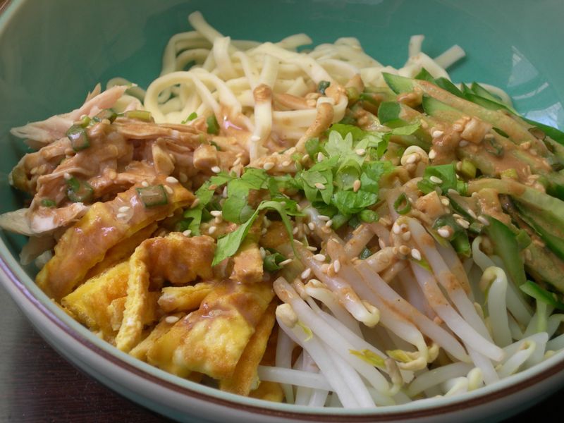 芝蔴蕎麥涼麵