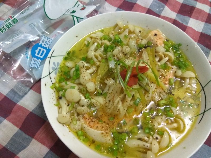清蒸雪白奶油鮭【好菇道親子食光】