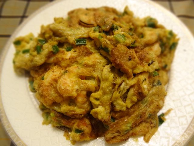 【愛酷家常菜】蝦仁烘蛋