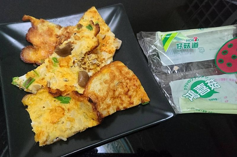 菇菇蔥煎蛋【好菇道親子食光】