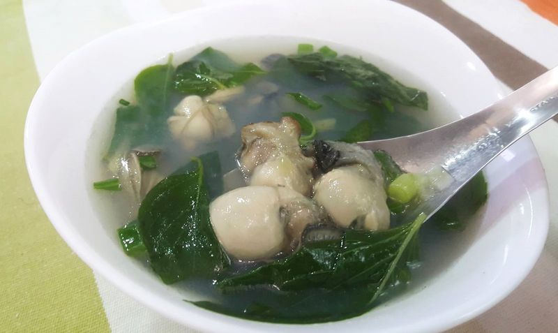 【阿公好料】九層塔蚵仔湯