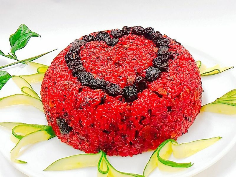 食譜名稱：養生紅麴米糕