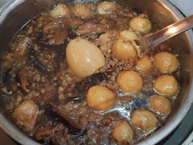 香菇貢丸肉燥
