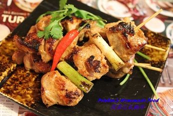 蒜香豆乳雞串