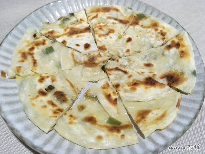 蔥油餅真的好簡單