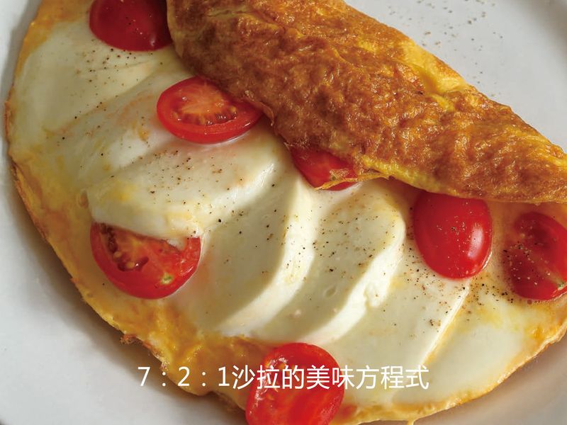 7:2:1沙拉的美味方程式:用雞蛋變化