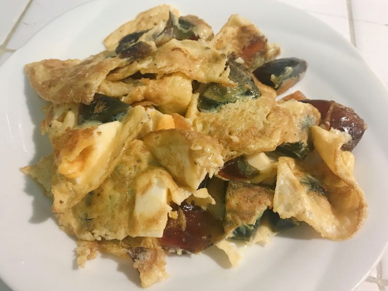 三色煎蛋