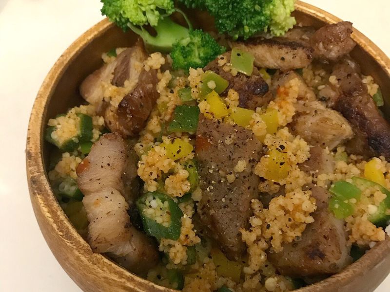 減脂外食族福音：couscous料理
